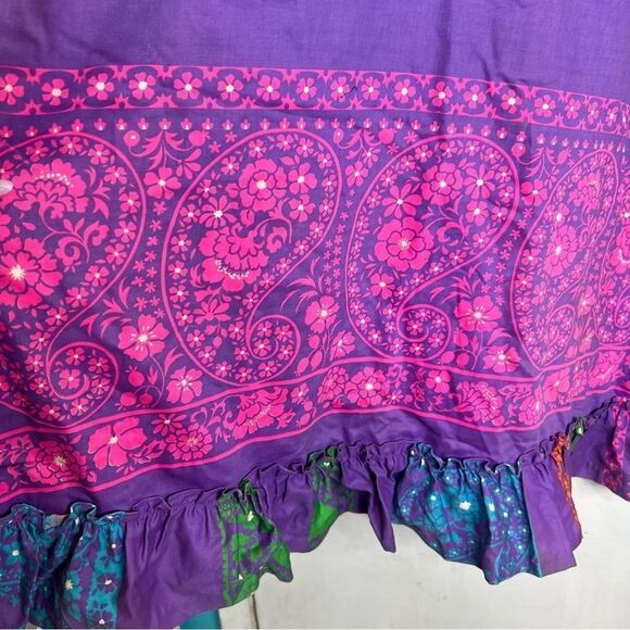 BJ’s fashions Honolulu Hawaii lounge, house sleeveless maxi colorful dress mumu - Picture 2 of 8